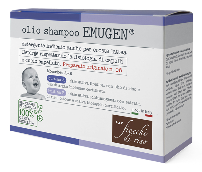 FIOCCHI DI RISO EMUGEN OLIO SHAMPOO ULTRADELICATO 45 ML - doctorpill.it