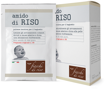 FIOCCHI DI RISO AMIDO DI RISO POLVERE LENITIVO 100 G - doctorpill.it