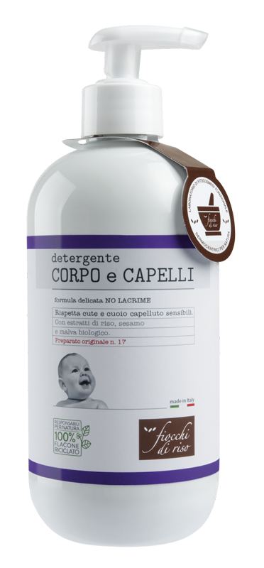 FIOCCHI DI RISO DETERGENTE CAPELLI E CORPO 400 ML - doctorpill.it