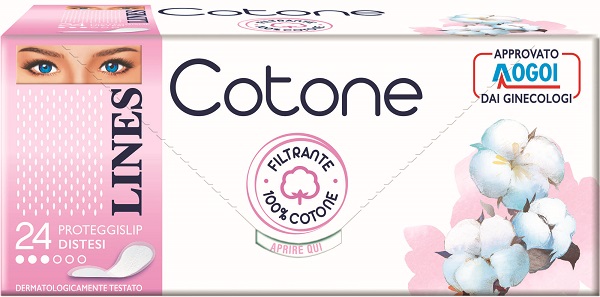 LINES COTONE PROTEGGISLIP DISTESI 24 PEZZI - doctorpill.it