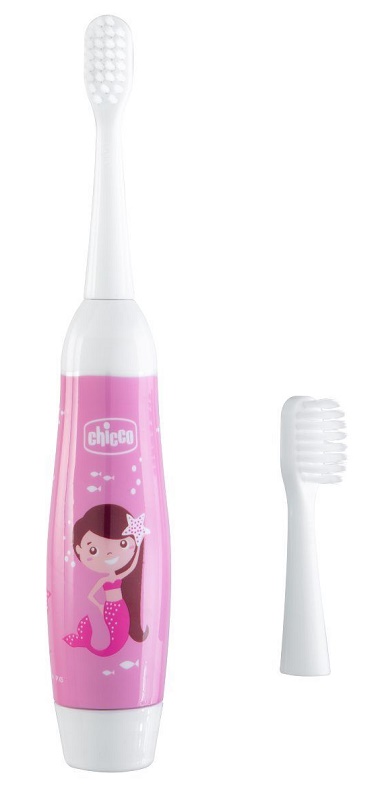 CHICCO SPAZZOLINO ELETTRICO ROSA - doctorpill.it