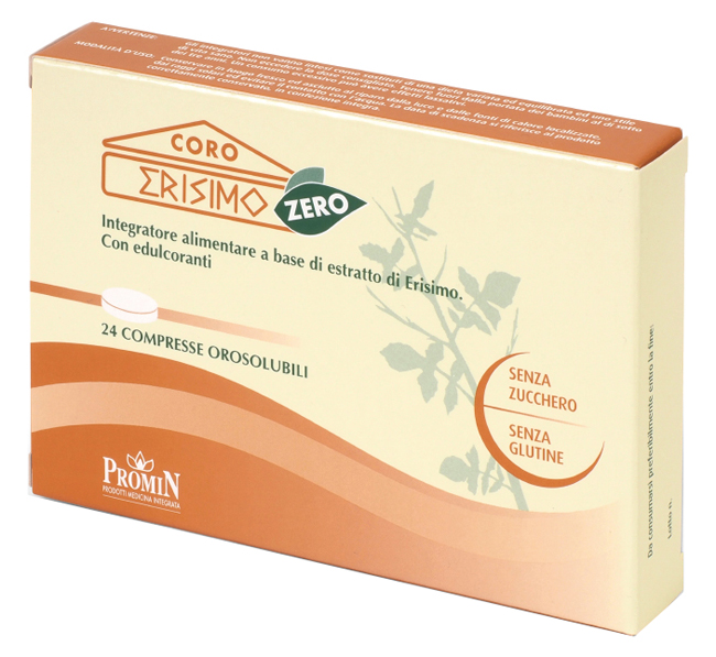 CORO ERISIMO ZERO 24 COMPRESSE OROSOLUBILI - doctorpill.it