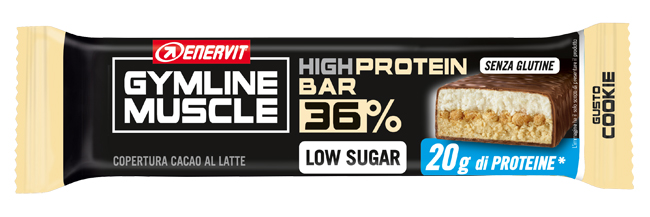 GYMLINE 20 G PROTEINBAR COOKIE 55 G - doctorpill.it