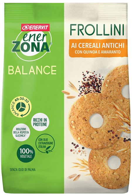 ENERZONA FROLLINI VEG CEREALI ANTICHI 250 G - doctorpill.it