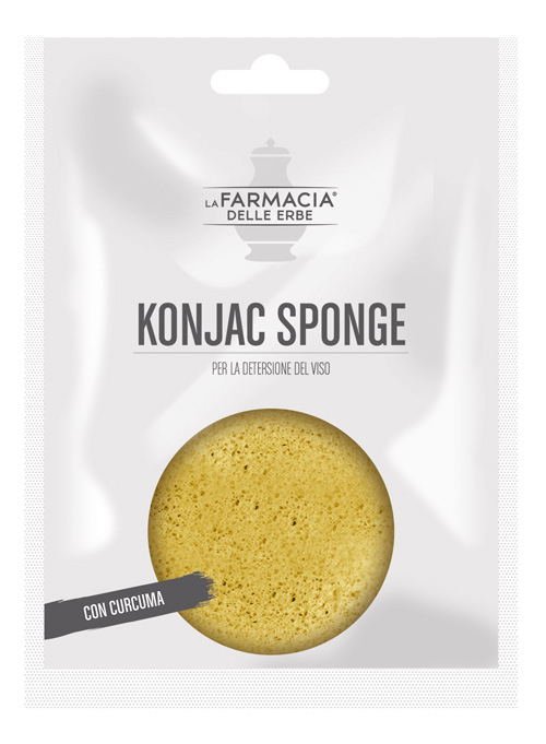 FDE KONJAC SPONGE CURCUMA 1 PEZZO - doctorpill.it