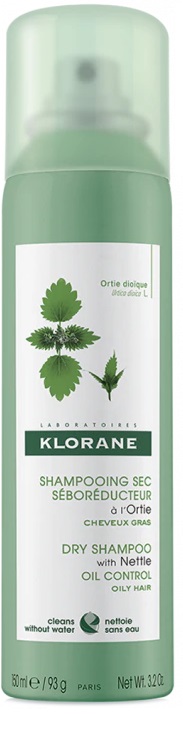 KLORANE SHAMPOO SECCO SEBORIDUTTORE ALL'ORTICA 150 ML - doctorpill.it