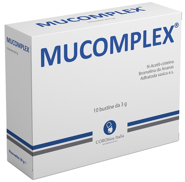 MUCOMPLEX 10 BUSTINE DA 3 G - doctorpill.it