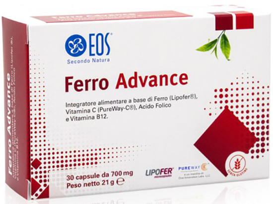 EOS FERRO ADVANCE 30 CAPSULE - doctorpill.it