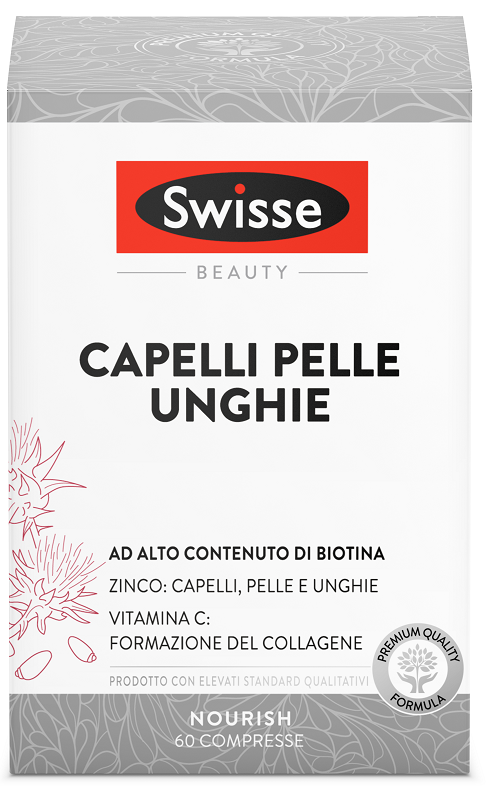 SWISSE CAPELLI PELLE UNGHIE 60 COMPRESSE - doctorpill.it