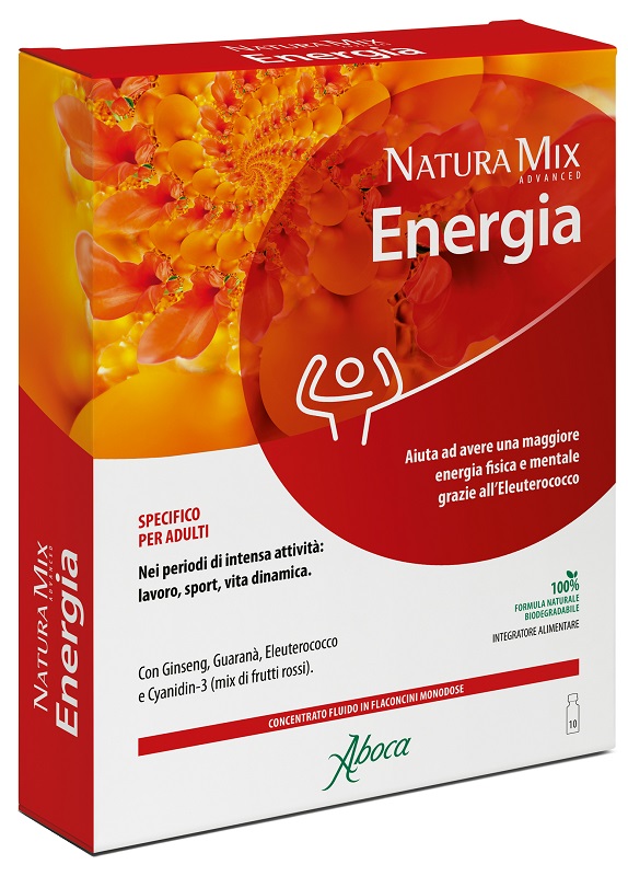 NATURA MIX ADVANCED ENERGIA 10 FLACONCINI DA 15 G - doctorpill.it
