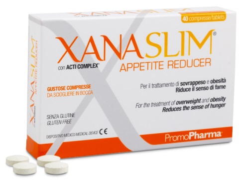 XANASLIM APPETITE REDUCER 40 COMPRESSE MASTICABILI - doctorpill.it