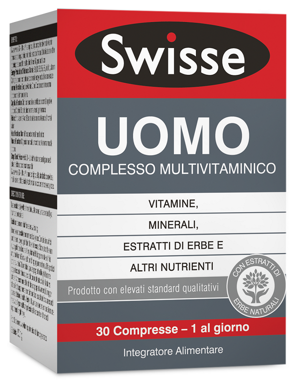SWISSE MULTIVITAMINICO UOMO 30 COMPRESSE - doctorpill.it