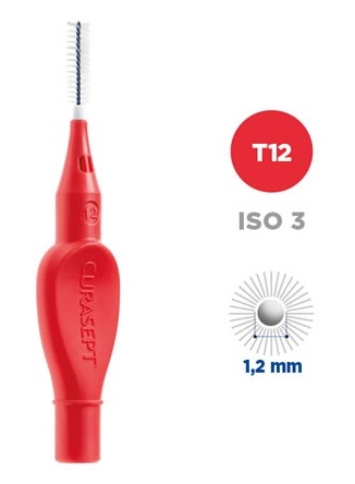 CURASEPT PROXI T12 ROSSO/RED 5 PEZZI - doctorpill.it