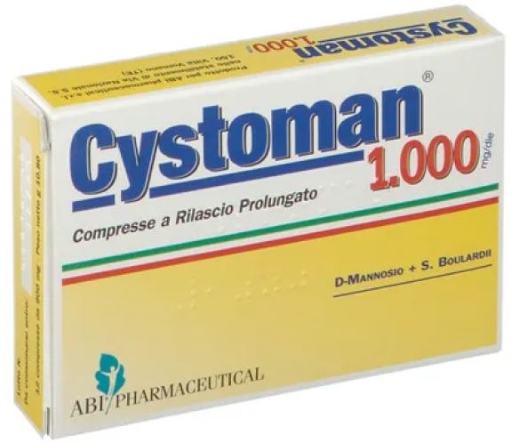 CYSTOMAN 1000 12 COMPRESSE - doctorpill.it