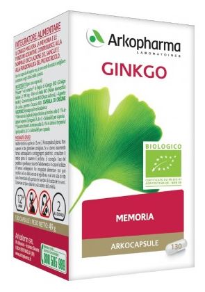 ARKO CAPSULE GINKGO BIO 130 CAPSULE - doctorpill.it