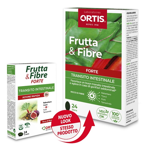 FRUTTA & FIBRE FORTE 24 COMPRESSE - doctorpill.it