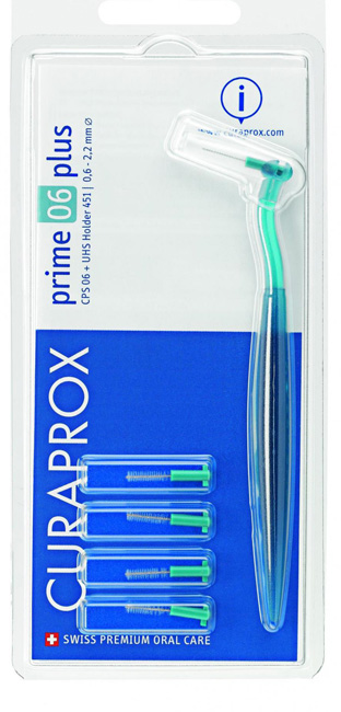 CURAPROX CPS PRIME CPS 06 CON 5 SCOVOLINI + SUPPORTO - doctorpill.it