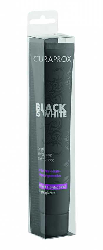 CURAPROX BLACK IS WHITE DENTIFRICIO TRAVEL SIZE 10 ML - doctorpill.it