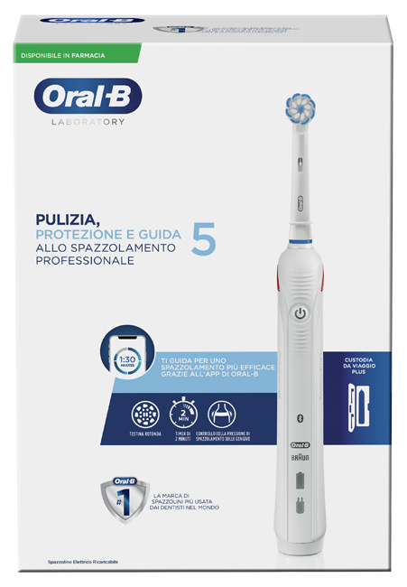 ORALB PRO5 LABORATORY SPAZZOLINO ELETTRICO - doctorpill.it