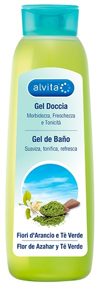 ALVITA GEL DOCCIA FIORI ARANCIO/TE' VERDE 300 ML - doctorpill.it