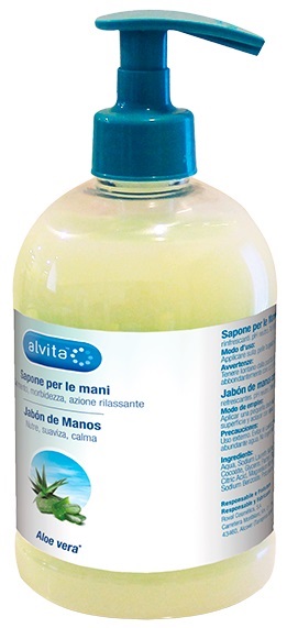 ALVITA SAPONE MANI ALOE VERA 500 ML - doctorpill.it