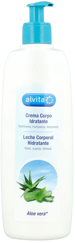 ALVITA CREMA CORPO IDRATANTE ALOE VERA 400 ML - doctorpill.it