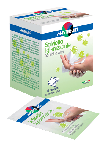 SALVIETTA IGIENIZZANTE 12 PEZZI - doctorpill.it