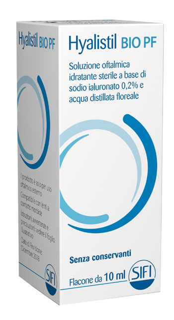 GOCCE OCULARI HA 0,2% E ACQUE DISTILLATE HYALISTIL BIO PF FRUTTI ROSSI 10 ML - doctorpill.it