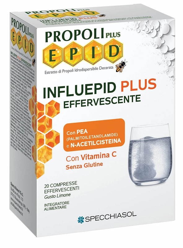 INFLUEPID PLUS EFFERVESCENTE PEA 20 COMPRESSE - doctorpill.it