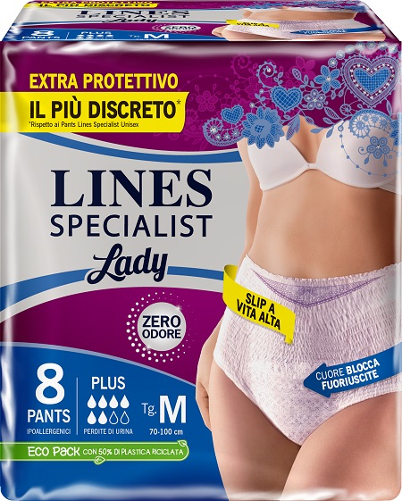 LINES SPECIALIST PANTS PLUS M FARMA 8 PEZZI - doctorpill.it