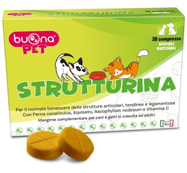 BUONAPET STRUTTURINA 30 COMPRESSE - doctorpill.it