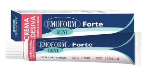 CREMA ADESIVA EMOFORM DENT FORTE PER PROTESI DENTALI 70 G - doctorpill.it
