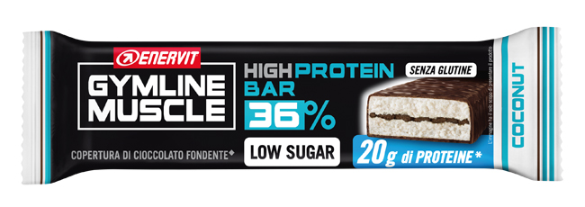 GYMLINE 20G PROTEINBAR LS COCONUT 55 G - doctorpill.it