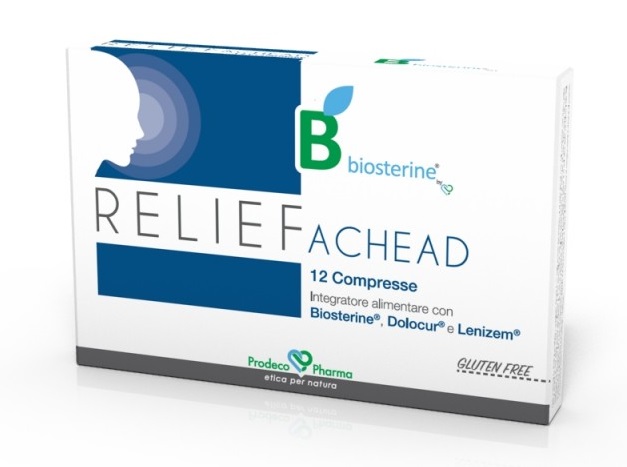 BIOSTERINE RELIEF ACHEAD 12 COMPRESSE - doctorpill.it