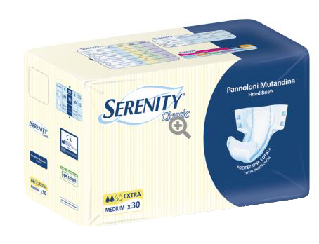 SERENITY PANNOLONE A MUTANDINA CLASSIC EXTRA XL 15 PEZZI - doctorpill.it