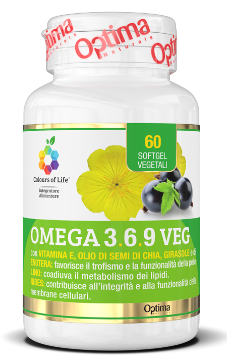 COLOURS OF LIFE OMEGA 3-6-9 VEG 60 SOFT GEL - doctorpill.it