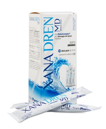 XANADREN ANANAS 10 STICK PACK X 15 ML - doctorpill.it