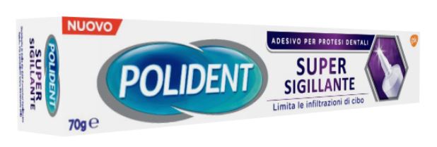 POLIDENT SUPER TENUTA+SIGILLANTE ADESIVO PROTESI DENTALE 70 G - doctorpill.it