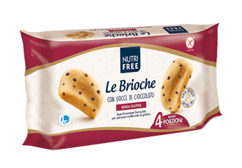 NUTRIFREE LE BRIOCHE GOCCE DI CIOCCOLATO 200 G - doctorpill.it
