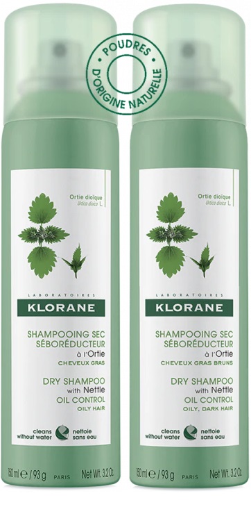 KLORANE DUO SHAMPOO SECCO ALL'ORTICA NP - doctorpill.it