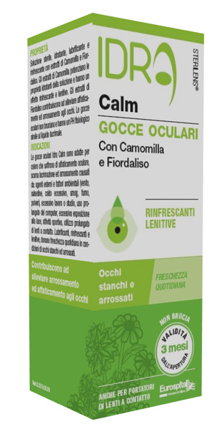 GOCCE OCULARI RINFRESCANTI STERILENS IDRA CALM CAMOMILLA E FIORDALISO 10 ML - doctorpill.it