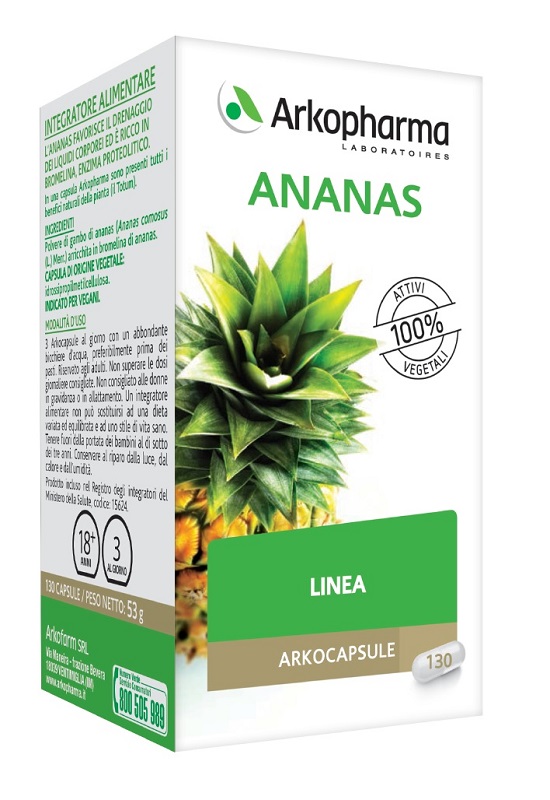 ARKO CAPSULE ANANAS 130 CAPSULE - doctorpill.it