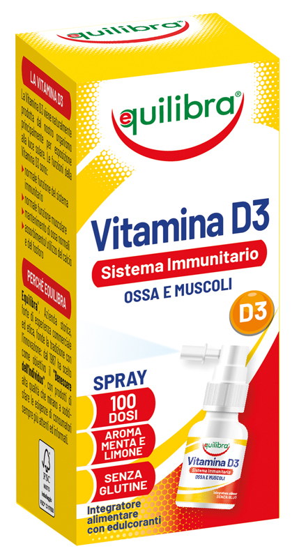 VITAMINA D3 SISTEMA IMMUNITARIO OSSA E MUSCOLI 13 ML - doctorpill.it