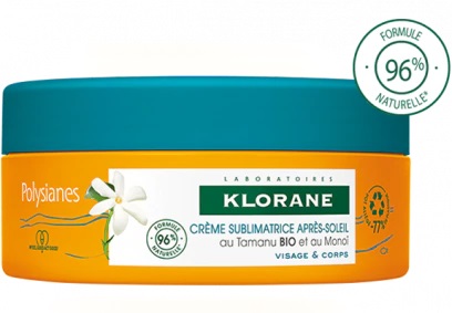KLORANE CREMA SUBLIMATRICE DOPOSOLE VISO E CORPO TAMANU E MONOI 200 ML - doctorpill.it
