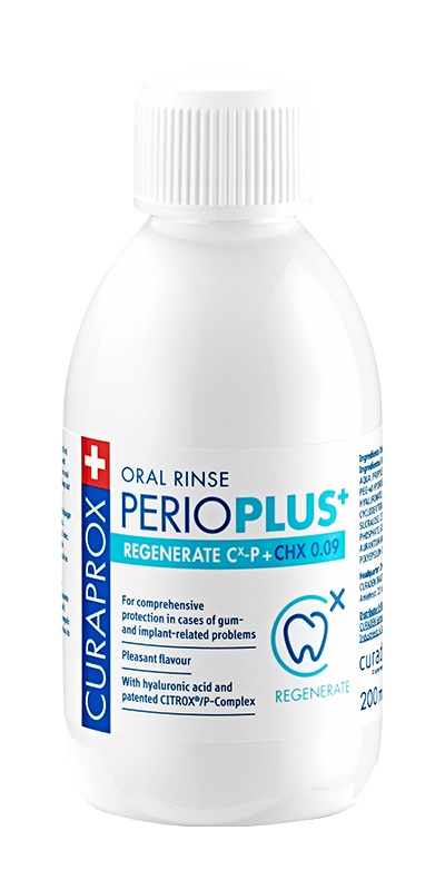 CURAPROX PERIOPLUS+ REGENERATE CHX 0,09% 200 ML - doctorpill.it