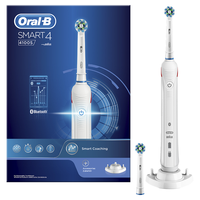 ORALB SMART 4 BIANCO SPAZZOLINO ELETTRICO - doctorpill.it