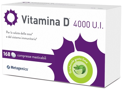 VITAMINA D 4000UI 168 COMPRESSE MASTICABILI - doctorpill.it
