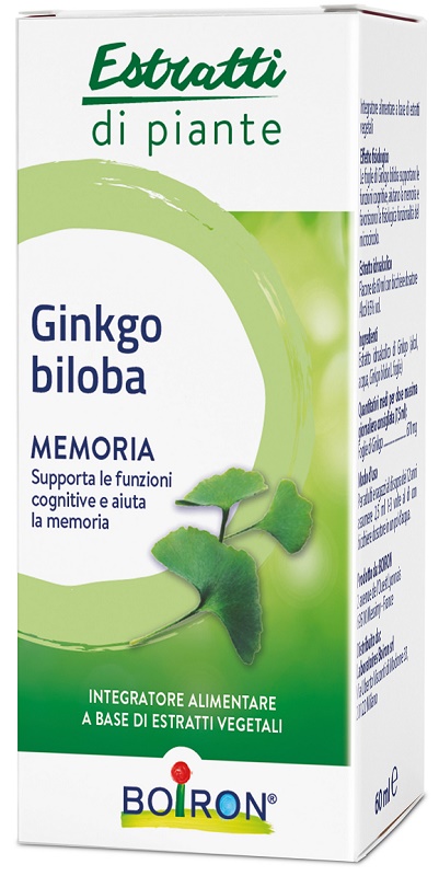 GINKGO BILOBA BOIRON ESTRATTO IDROALCOLICO 60 ML - doctorpill.it