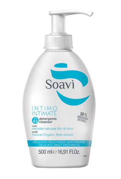 SOAVI INTIMO DELICATO PH4,5 FLACONE CON DISPENSER 500 ML - doctorpill.it