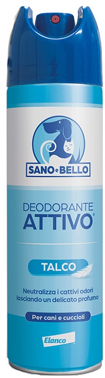 SANO E BELLO DEODORANTE ATTIVO TALCO 250 ML - doctorpill.it